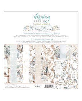 Mintay Precious Moment 12x12 Inch Scrapbooking Paper Set (MT-PRE-07) Mintay Precious Moment 12x12 Inch Scrapbooking Paper Set (MT-PRE-07)