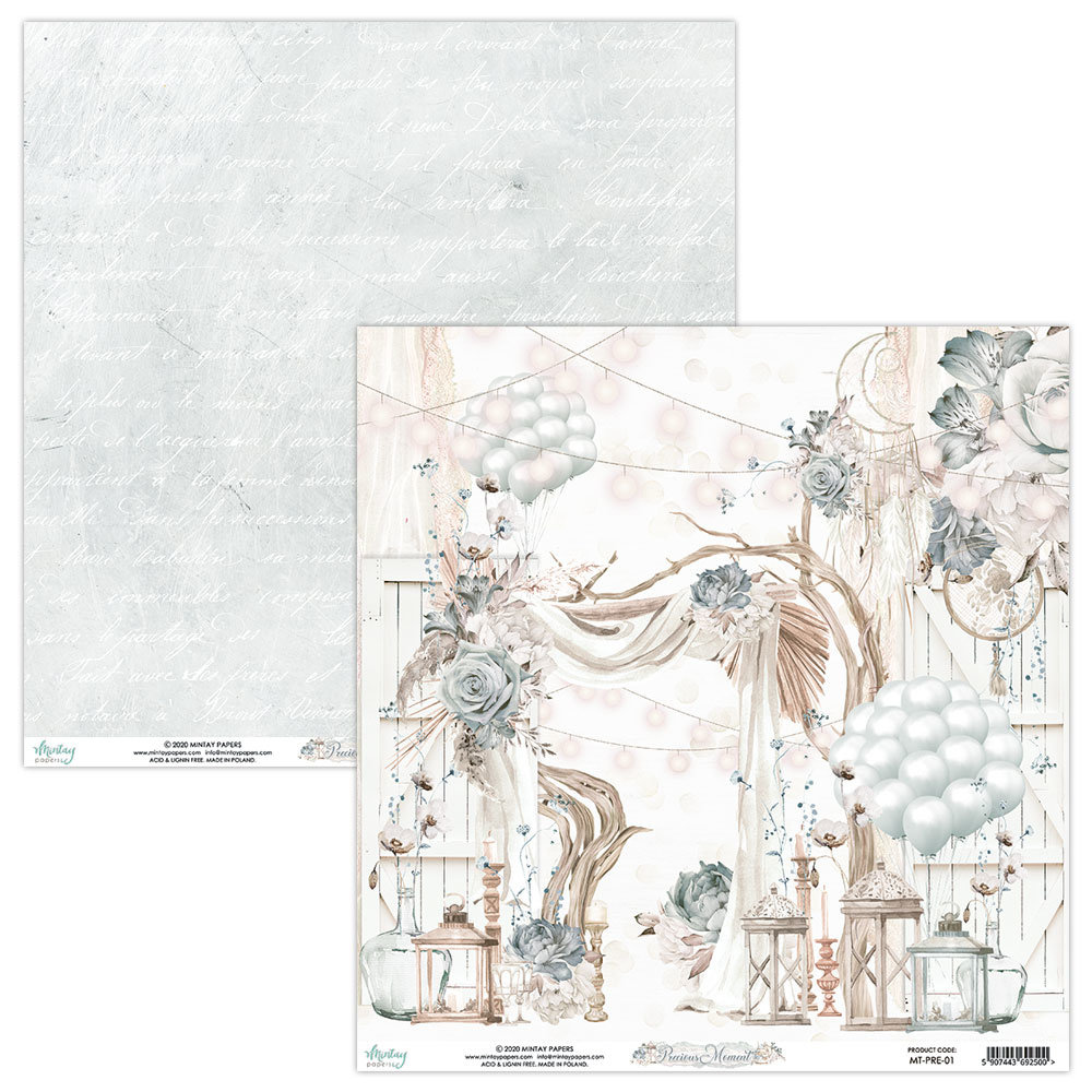 Mintay Precious Moment 6x6 Inch Scrapbooking Paper Pad (MT-PRE-08) Mintay Precious Moment 6x6 Inch Scrapbooking Paper Pad (MT-PRE-08)