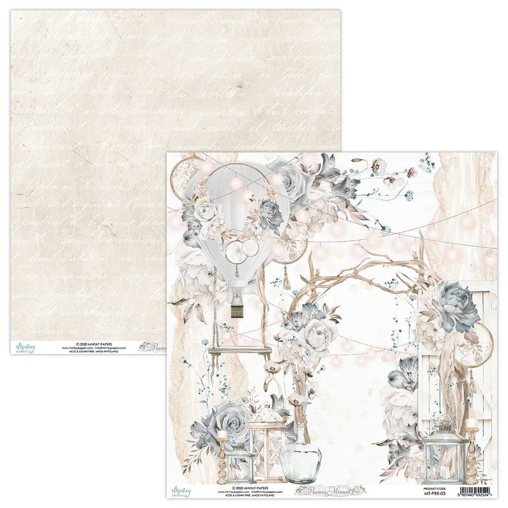 Mintay Precious Moment 6x6 Inch Scrapbooking Paper Pad (MT-PRE-08) Mintay Precious Moment 6x6 Inch Scrapbooking Paper Pad (MT-PRE-08)