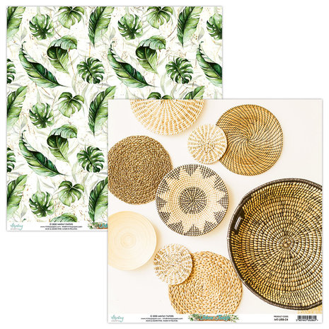 Mintay Urban Jungle 12x12 Inch Scrapbooking Paper Set (MT-URB-07)