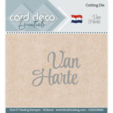 Card Deco Snijmal Van Harte (CDECD0043)