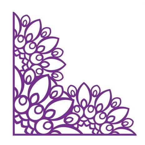 Crafter's Companion Peacock Feathered Corner Die (NG-PEA-MD-FCOR) Crafter's Companion Peacock Feathered Corner Die (NG-PEA-MD-FCOR)