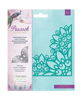 Crafter's Companion Peacock Feathered Corner Die (NG-PEA-MD-FCOR) Crafter's Companion Peacock Feathered Corner Die (NG-PEA-MD-FCOR)