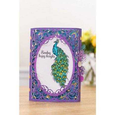 Crafter's Companion Peacock Flourishing Frame Die (NG-PEA-MD-FFR)