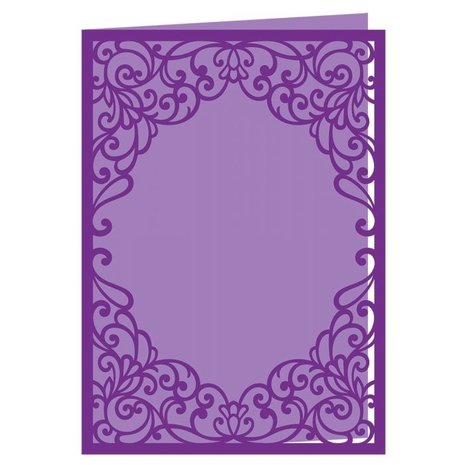 Crafter's Companion Peacock Flourishing Frame Die (NG-PEA-MD-FFR)