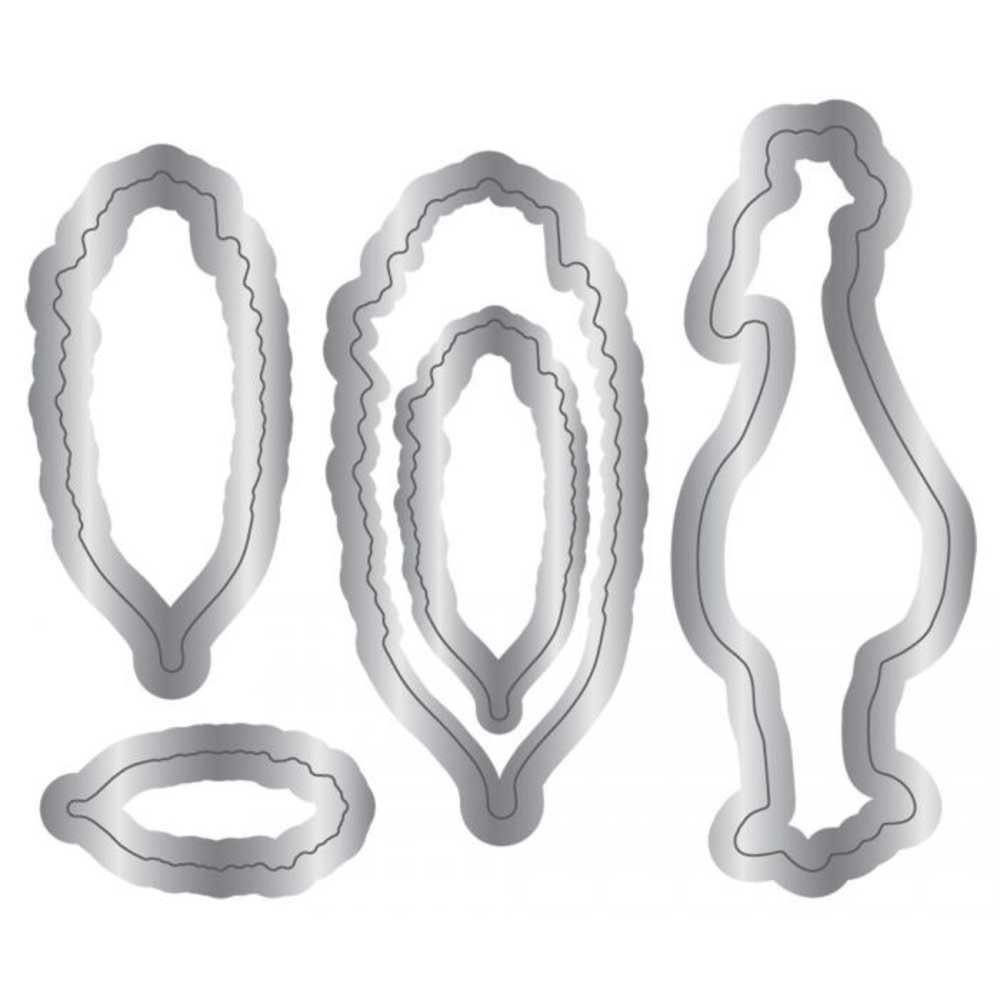 Crafter's Companion Peacock Proud as a Peacock Stamp & Dies (NG-PEA-STD-PAP)