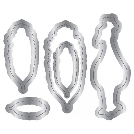 Crafter's Companion Peacock Proud as a Peacock Stamp & Dies (NG-PEA-STD-PAP)