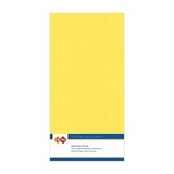 Card Deco Linen Cardstock Bright Yellow 10 Vel Vierkant (LKK-4K06)