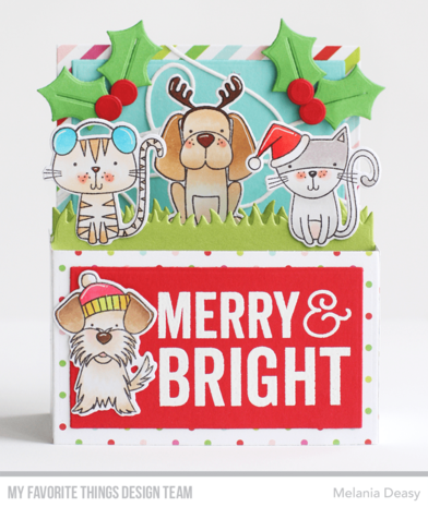 My Favorite Things Merry & Bright Clear Stamps (CS-506)