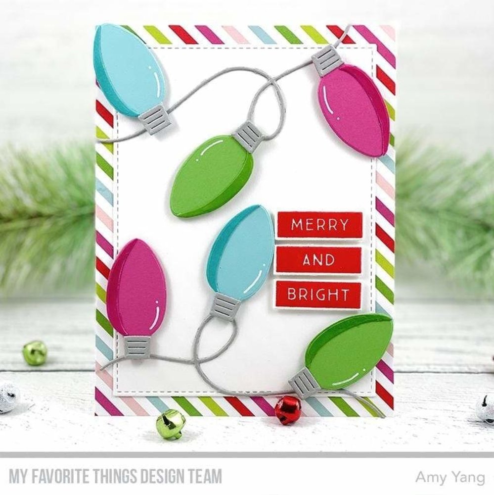 My Favorite Things Merry & Bright Clear Stamps (CS-506)