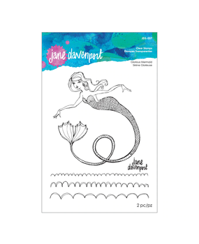 Jane Davenport Glorious Mermaid Clear Stamps (JDS-057)