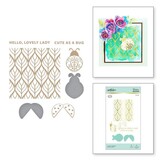 Spellbinders Snijmal Die-Lites Lovely Ladybug Glimmer Hot Foil Plate & Die Set (GLP-235)