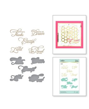 Spellbinders Snijmal Die-Lites Heart Felt Sentiments Glimmer Hot Foil Plate & Die Set (GLP-219) Spellbinders Snijmal Die-Lites Heart Felt Sentiments Glimmer Hot Foil Plate & Die Set (GLP-219)