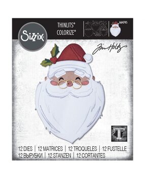 Sizzix Thinlits Alterations Die Set 12PK Santa’s Wish Colorize (664745) Sizzix Thinlits Alterations Die Set 12PK Santa’s Wish Colorize (664745)