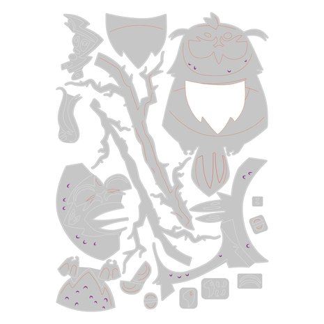 Sizzix Thinlits Alterations Die Set (664730) Sizzix Thinlits Alterations Die Set (664730)