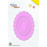 Nellie Snellen Multi Frame Oval 4 (MFD047)