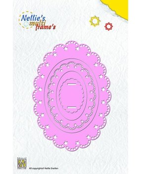 Nellie Snellen Multi Frame Oval 4 (MFD047) Nellie Snellen Multi Frame Oval 4 (MFD047)