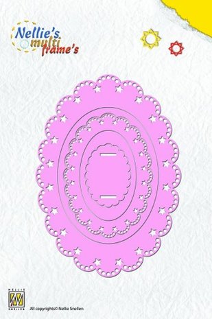 Nellie Snellen Multi Frame Oval 4 (MFD047) Nellie Snellen Multi Frame Oval 4 (MFD047)