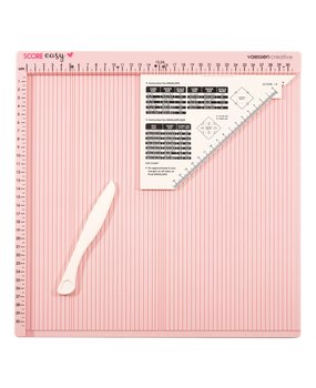 Vaessen Creative Score Easy Scoringboard 30,5x30,5 cm Roze (2137-053)