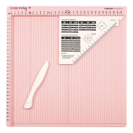 Vaessen Creative Score Easy Scoringboard 30,5x30,5 cm Roze (2137-053)
