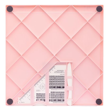 Vaessen Creative Score Easy Scoringboard 30,5x30,5 cm Roze (2137-053)