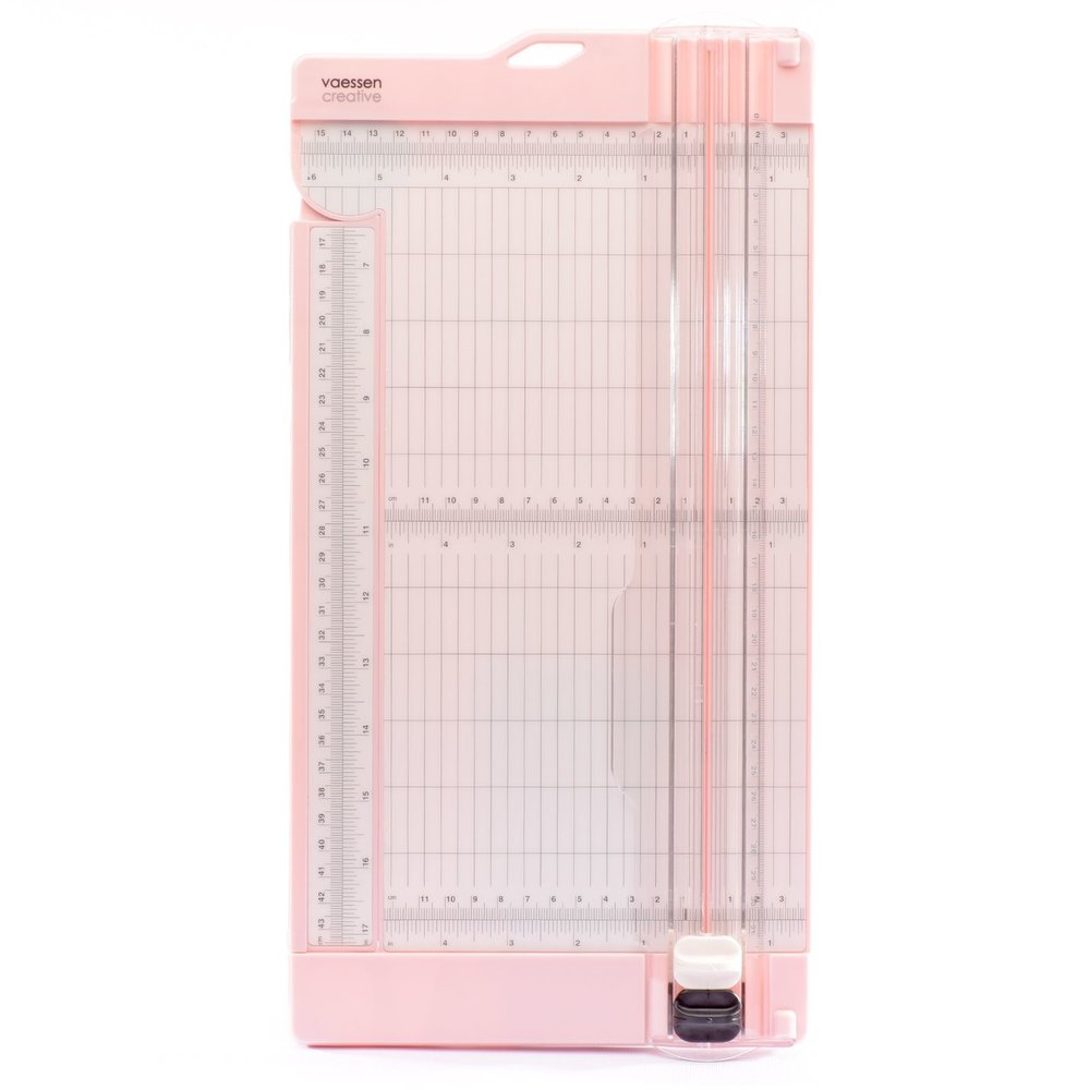 Vaessen Creative Papiersnijder 30,5 x 15,2 cm Roze (2207-110)