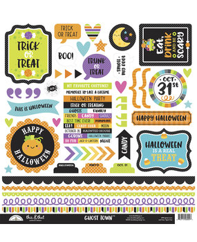 Doodlebug Design Inc. Ghost Town This & That Stickers (6994)