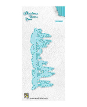 Nellie Snellen Snijmal Scene With Pinetrees And Deer (CRSD011)* Nellie Snellen Snijmal Scene With Pinetrees And Deer (CRSD011)*