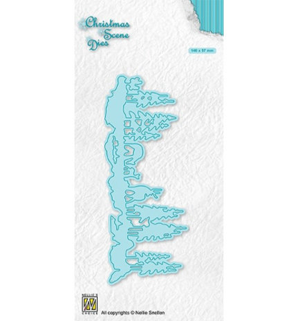 Nellie Snellen Snijmal Scene With Pinetrees And Deer (CRSD011) Nellie Snellen Snijmal Scene With Pinetrees And Deer (CRSD011)