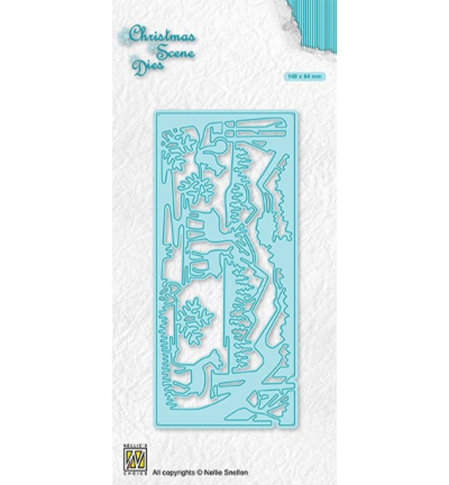 Nellie Snellen Snijmal Forest With Deer And Squirrel (CRSD012) Nellie Snellen Snijmal Forest With Deer And Squirrel (CRSD012)