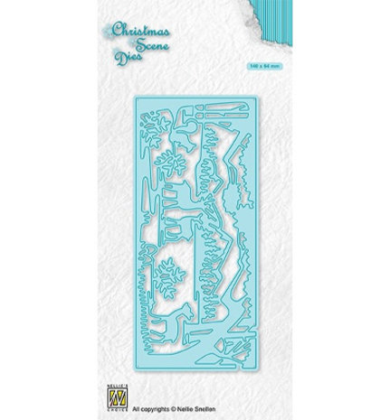 Nellie Snellen Snijmal Forest With Deer And Squirrel (CRSD012) Nellie Snellen Snijmal Forest With Deer And Squirrel (CRSD012)