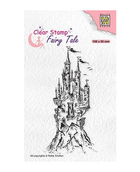Nellie Snellen Clear Stamp Fairy Tale Nr. 15 Elves Castle (FTCS017)