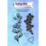 IndigoBlu Luscious Leaves A6 Rubber Stamps (IND0701)