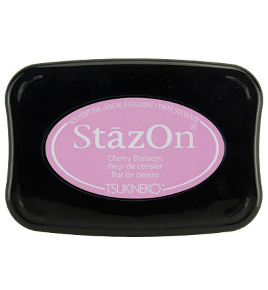 Tsukineko StazOn Cherry Blossom Solvent Ink Pad (SZ-083)