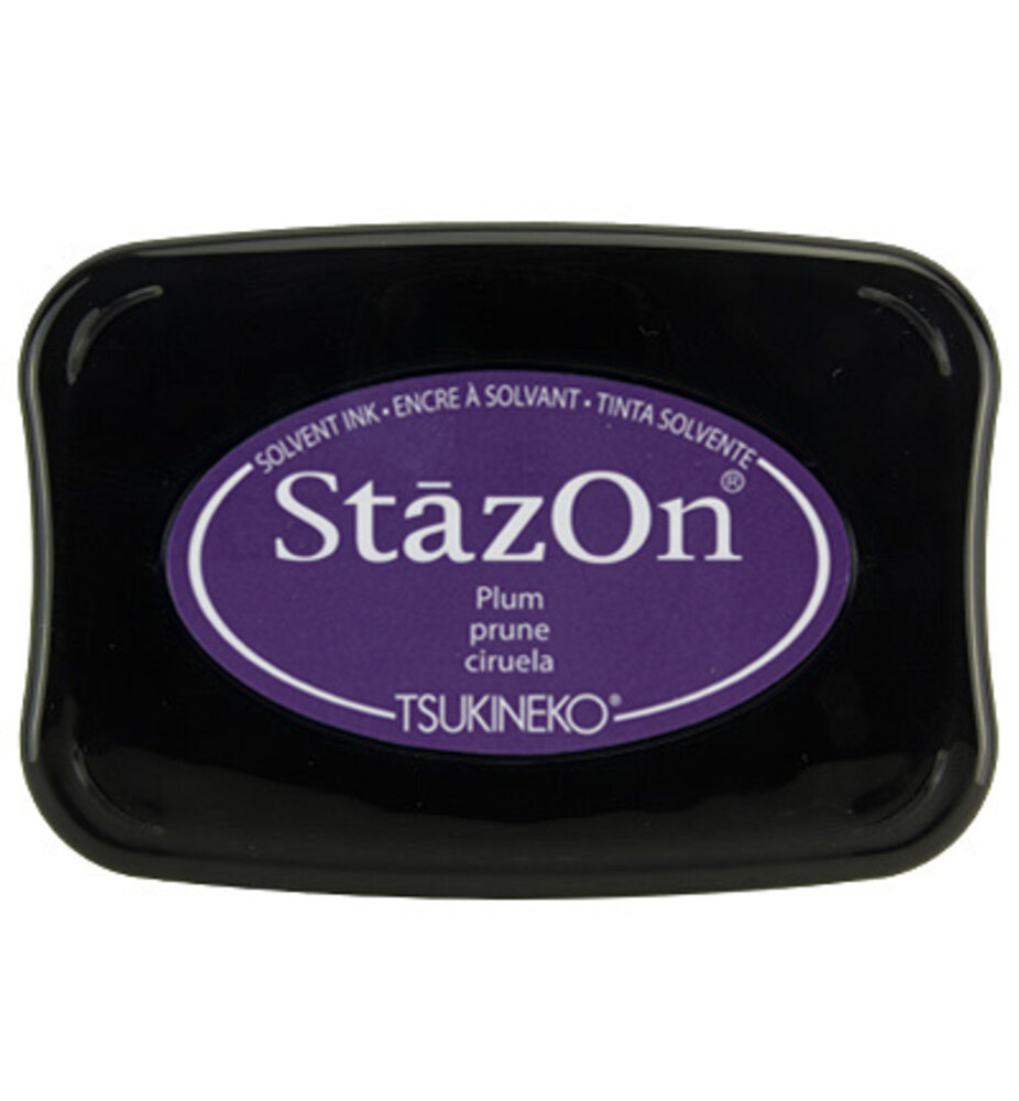 Tsukineko StazOn Plum Solvent Ink Pad (SZ-014) Tsukineko StazOn Plum Solvent Ink Pad (SZ-014)