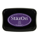 Tsukineko StazOn Plum Solvent Ink Pad (SZ-014) Tsukineko StazOn Plum Solvent Ink Pad (SZ-014)