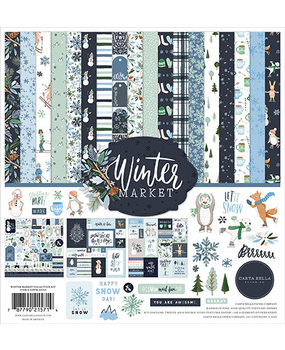 Carta Bella Winter Market 12x12 Inch Collection Kit (CBWM126016)