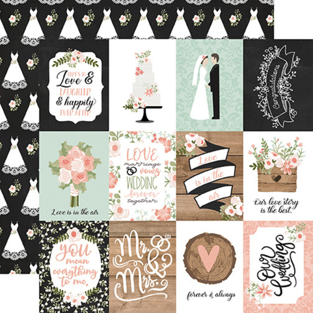 Echo Park Our Wedding 12x12 Inch Collection Kit (OW224016) Echo Park Our Wedding 12x12 Inch Collection Kit (OW224016)