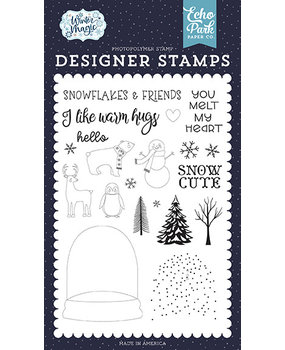 Echo Park You Melt My Heart Clear Stamps (WIM223044)