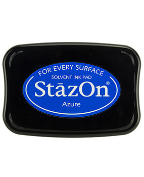 Tsukineko StazOn Azure Solvent Ink Pad (SZ-95) Tsukineko StazOn Azure Solvent Ink Pad (SZ-95)
