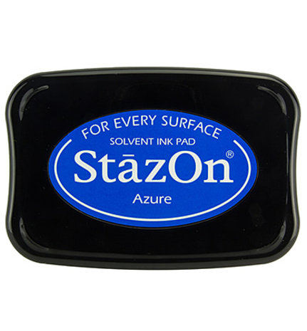 Tsukineko StazOn Azure Solvent Ink Pad (SZ-95)