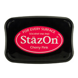 Tsukineko StazOn Cherry Pink Solvent Ink Pad (SZ-81) Tsukineko StazOn Cherry Pink Solvent Ink Pad (SZ-81)