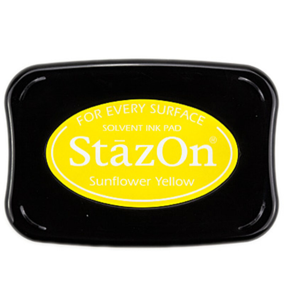 Tsukineko StazOn Sunflower Yellow Solvent Ink Pad (SZ-93)