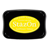 Tsukineko StazOn Sunflower Yellow Solvent Ink Pad (SZ-93) Tsukineko StazOn Sunflower Yellow Solvent Ink Pad (SZ-93)