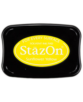 Tsukineko StazOn Sunflower Yellow Solvent Ink Pad (SZ-93) Tsukineko StazOn Sunflower Yellow Solvent Ink Pad (SZ-93)