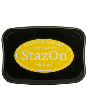 Tsukineko StazOn Mustard Solvent Ink Pad (SZ-91) Tsukineko StazOn Mustard Solvent Ink Pad (SZ-91)