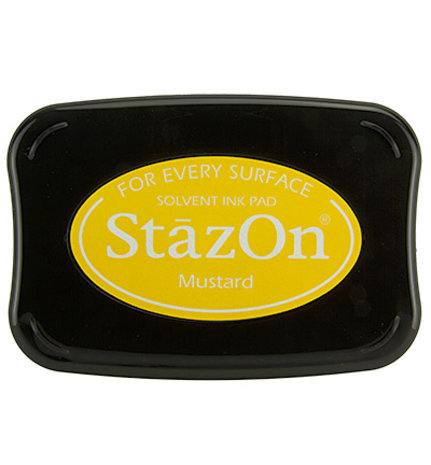 Tsukineko StazOn Mustard Solvent Ink Pad (SZ-91) Tsukineko StazOn Mustard Solvent Ink Pad (SZ-91)