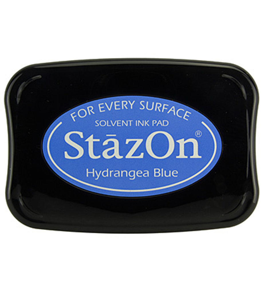 Tsukineko StazOn Hydrangea Blue Solvent Ink Pad (SZ-64) Tsukineko StazOn Hydrangea Blue Solvent Ink Pad (SZ-64)
