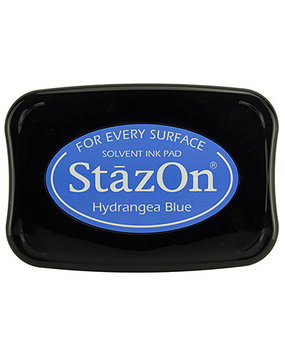 Tsukineko StazOn Hydrangea Blue Solvent Ink Pad (SZ-64) Tsukineko StazOn Hydrangea Blue Solvent Ink Pad (SZ-64)