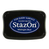Tsukineko StazOn Midnight Blue Solvent Ink Pad (SZ-62) Tsukineko StazOn Midnight Blue Solvent Ink Pad (SZ-62)